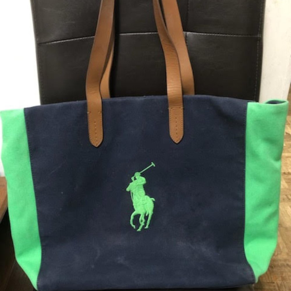 RALPH LAUREN CLASSIC POLO LARGE BEACH GOLF BAG